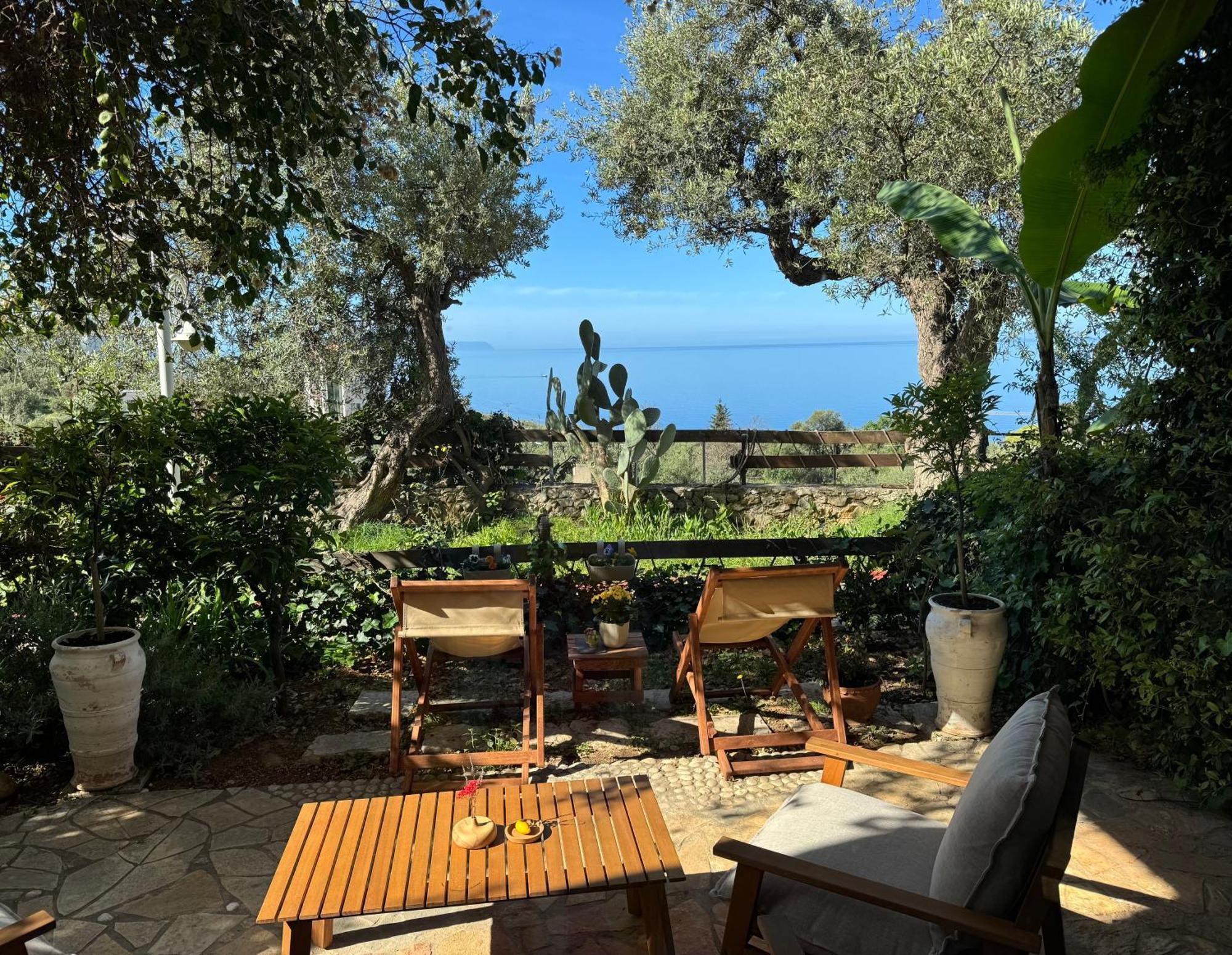 Olives Terrace B2A5 Apartment Dhërmi Kültér fotó